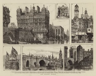 Die alte London Bridge